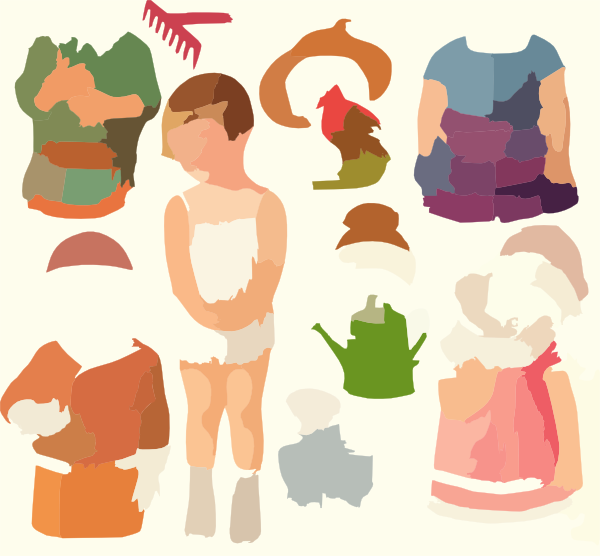 paper doll clipart free - photo #1