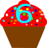 Cupcake 6 Clip Art