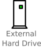 External Harddrive  Clip Art
