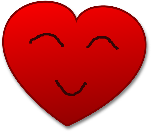 free smiley heart clipart - photo #4