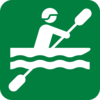 Kayak Green Clip Art