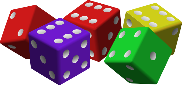 free clipart of dice - photo #43