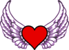Heart Wing Clip Art