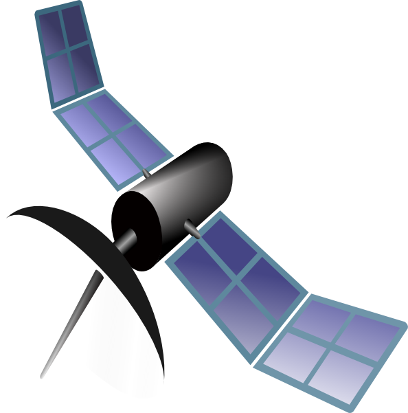 space satellite clipart - photo #10