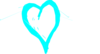 Aqua Heart Clip Art