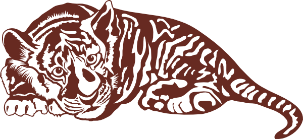 clip art tiger cub - photo #35