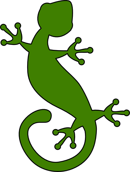 free cartoon lizard clipart - photo #11