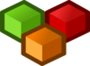 Tri Cube Clip Art