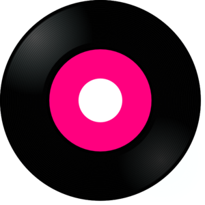 Pink Record Clip Art at Clker.com  vector clip art online, royalty 