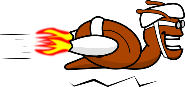 Free Clip Art Rocket. Rocket Snail