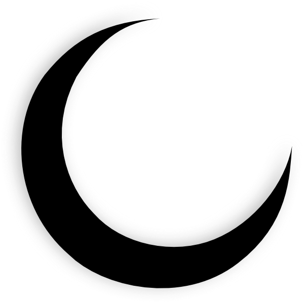 crescent moon clipart free - photo #31