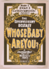 Mark E. Swan S Latest Farcical Success, The Effervescent Ecstasy, Whose Baby Are You? A Splendid Cast Present This Fantastic Farce. Clip Art