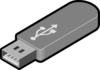 Gray Usb Clip Art