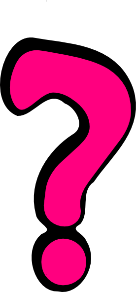pink question mark clip art - photo #5