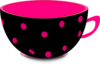 Big Black Pinky Dot 3 Clip Art
