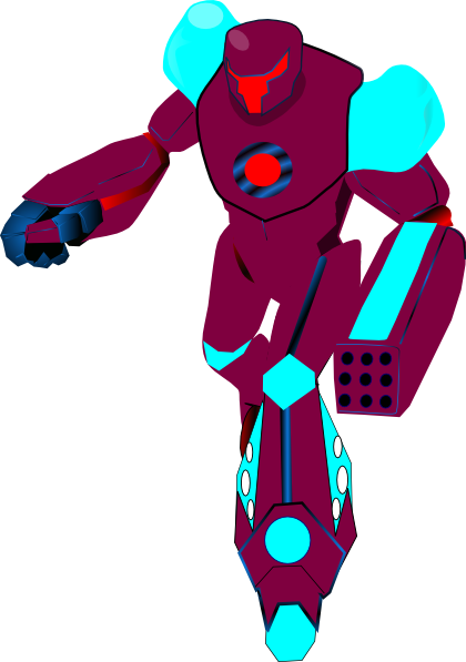 purple robot toy story