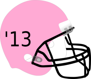 Football Helmet Pink Clip Art