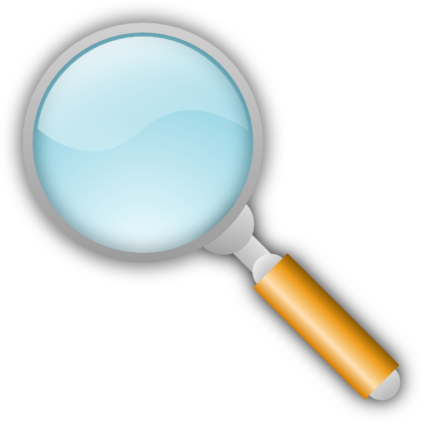 clipart magnifying glass - photo #25