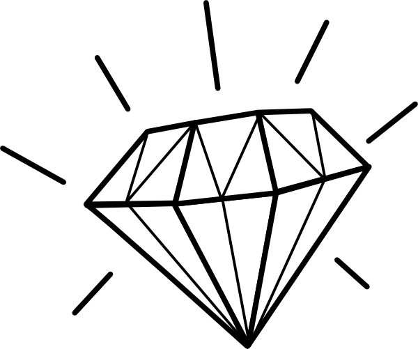 clipart of a diamond - photo #6