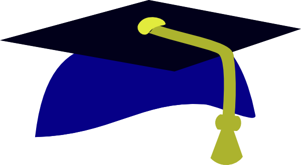 graduation cap vector clip art free - photo #8