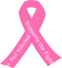 Pink Ribbon Support Clip Art