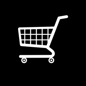 White Shopping Cart Clip Art