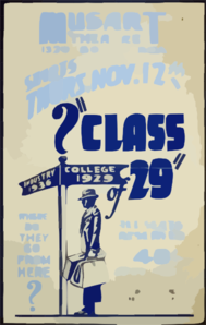  Class Of 29  Where Do They Go From Here? Clip Art