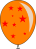 Orange Ballon Clip Art