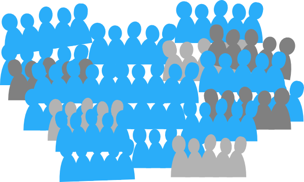 big crowd clipart - photo #14