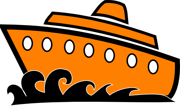 free clip art cartoon cruise ship - photo #4