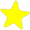 Yellow Star Clip Art