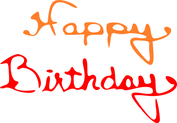 happy birthday clipart - photo #12