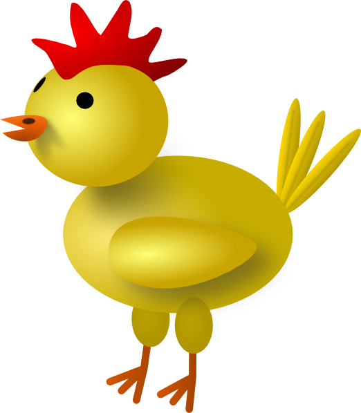 clipart yellow chick - photo #28