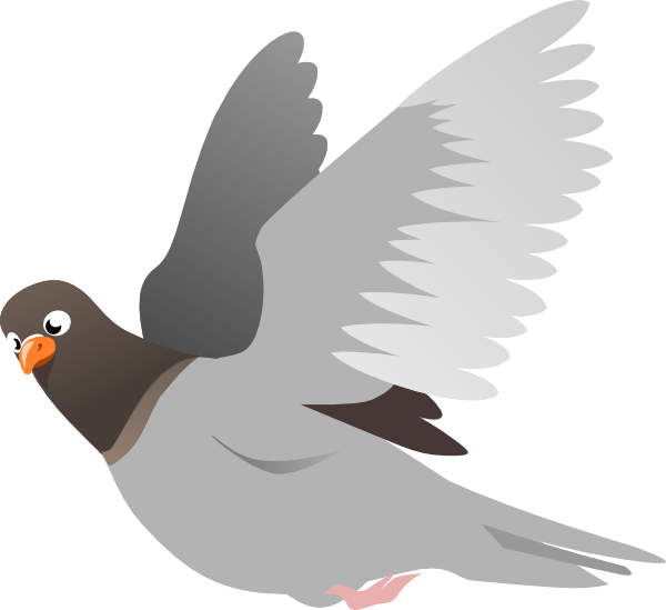 clipart pigeon - photo #5