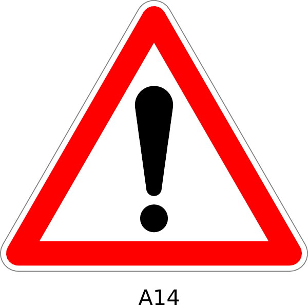 clip art warning signs - photo #23