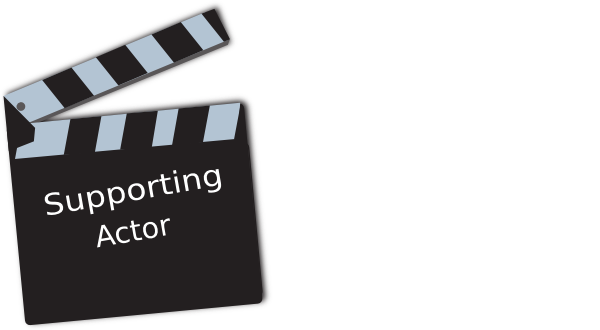 Movie Supporting Actor Clip Art At Clker - Wiki Transparent PNG