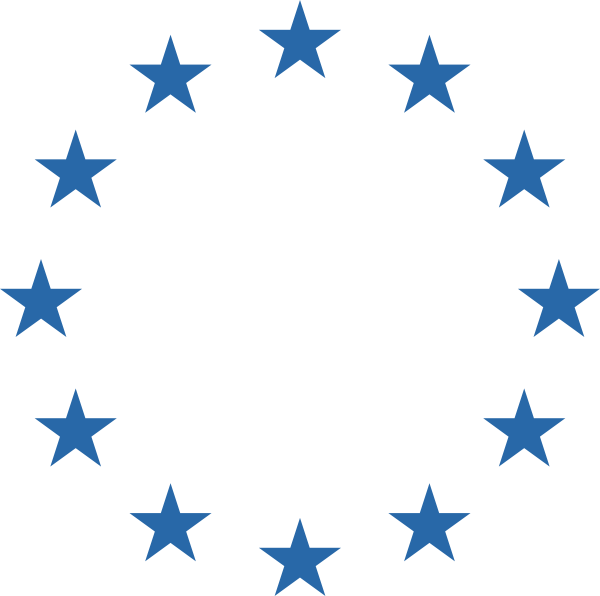 Blue Circle Stars Clip Art at Clker.com - vector clip art online
