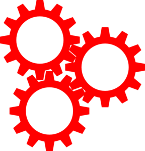 Gears Inter Lock Clip Art