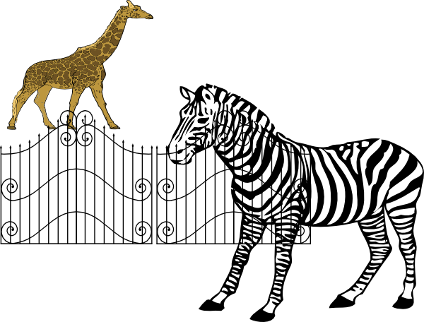 clipart images of zoo animals - photo #26