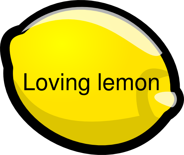 clipart lemon - photo #29