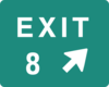 Exit 8 Clip Art