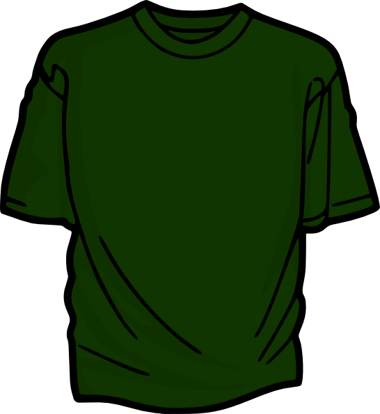 green t shirt clipart - photo #13