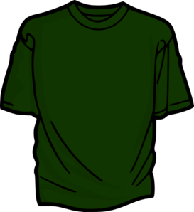 Green T-shirt Clip Art