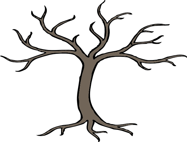 clipart of a tree with branches - photo #10