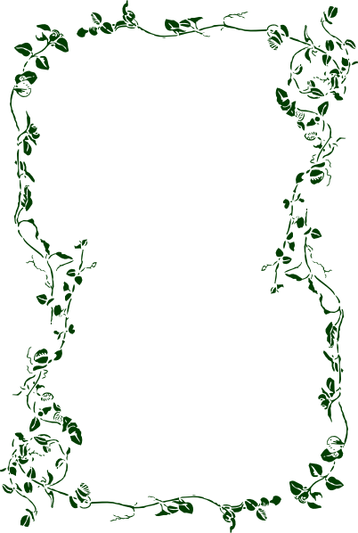 dark green border png