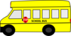 Yellow School Bus Clip Art