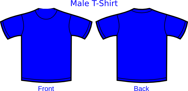 blue t shirt clip art - photo #27