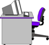 Office Desk Clip Art