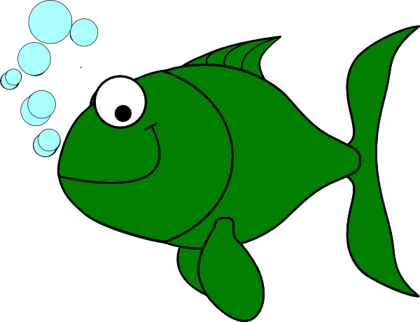 green fish clip art - photo #3
