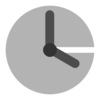 White Clock Clip Art